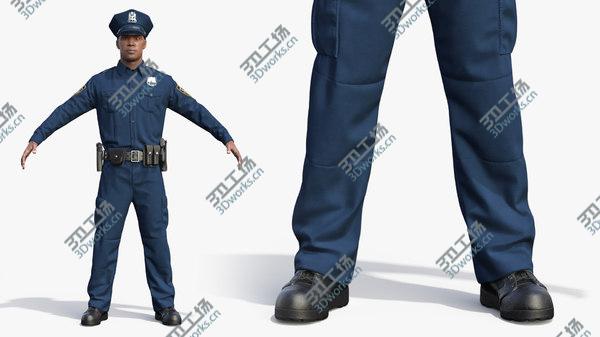 images/goods_img/20210312/African American Police Officer T-Pose 3D model/3.jpg